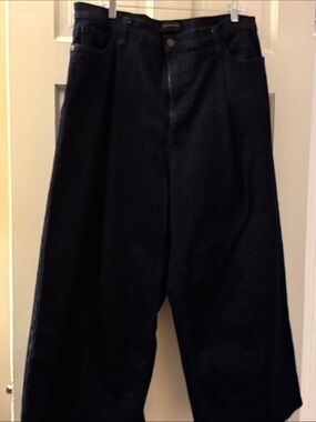 Banana Republic Wide-Leg Jeans in Deep Black, 18!!